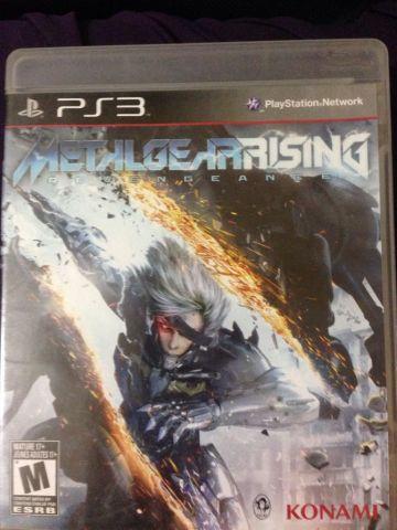 venda Jogo Metal Gera Rising PS3