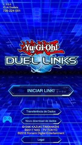 Conta Yugioh duel links