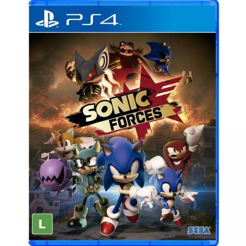 Melhor dos Games - Sonic Forces Ps4 Mídia Física Novo - PlayStation 4