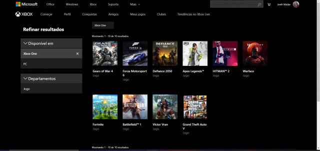 Melhor dos Games - Conta Microsoft com 5 jg XBOX troc Por conta steam - Xbox One, PC
