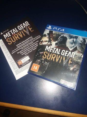 troca Metal Gear Survive PS4