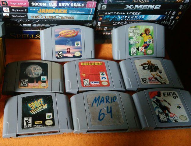 Melhor dos Games - Jogos Nintendo 64 original $70cada - Nintendo 64