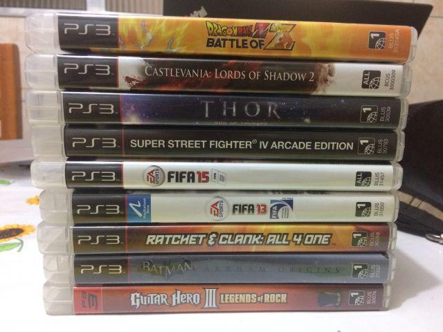 venda  Jogos PS3 (Diversos títulos - a partir de R$ 20) 