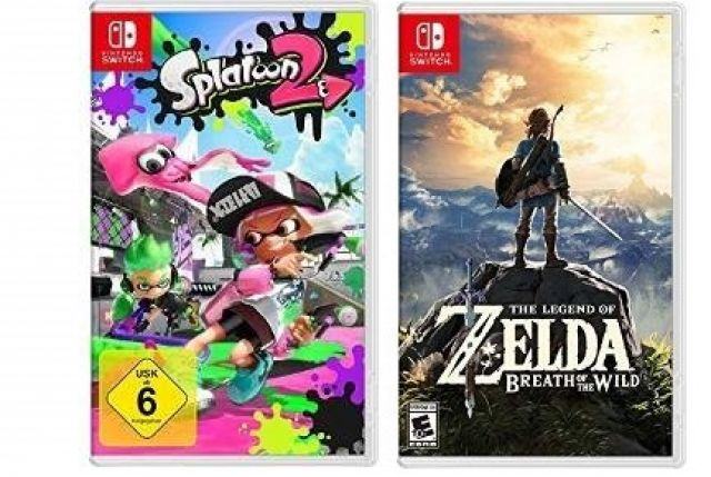 Melhor dos Games - Conta Nintendo Switch com Zelda BOTW e Splatoon 2. - Nintendo Switch