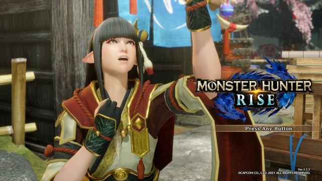 Melhor dos Games - Conta Principal - Monster Hunter Rise - Nintendo Switch