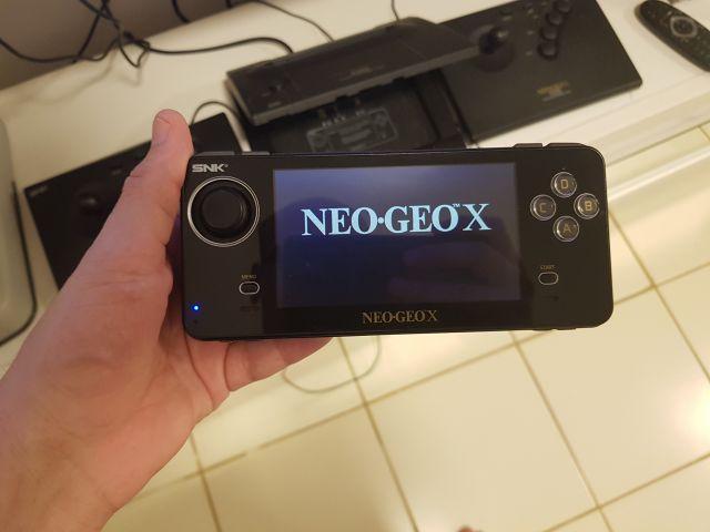 venda Neo-geo X Gold Zerado c/ 2 Controles 