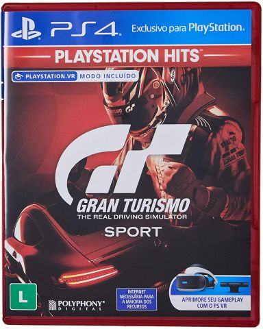Melhor dos Games - Gran Turismo Sport PS4 - PlayStation 4