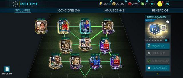 Melhor dos Games - Conta FIFA mobile Lvl 129 - iOS (iPhone/iPad), Online-Only/Web, Mobile, Android