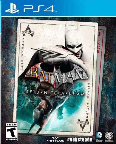 troca Batman Return to Arkham PS4