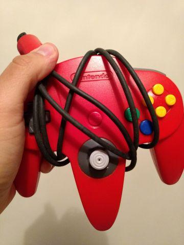 Melhor dos Games - Controle Vermelho N64 - Nintendo 64