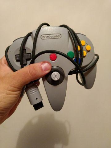 Melhor dos Games - Controle Cinza N64 - Nintendo 64