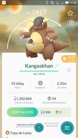 venda Pokémon Regional Kangaskhan para Pokémon GO