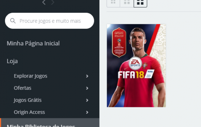 Melhor dos Games - VENDO OU TROCO CONTA EA COM FIFA 18 - PC