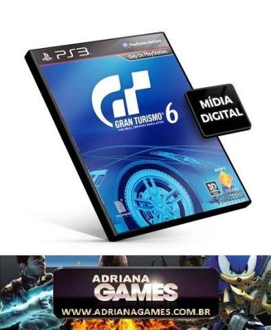Gran Turismo 6 Português Jogo Digital PS3 PSN Game