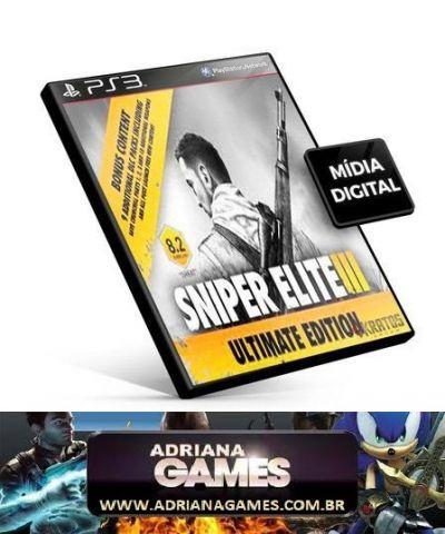 venda Sniper Elite 3 PS3 Game Original Digital Jogo Port
