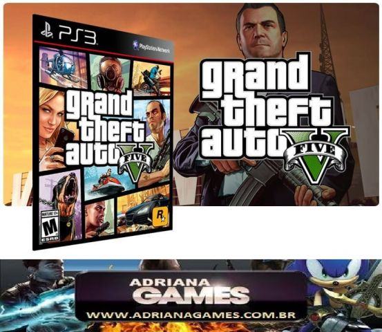 venda GTA V PS3 Game Original Digital Jogo Português