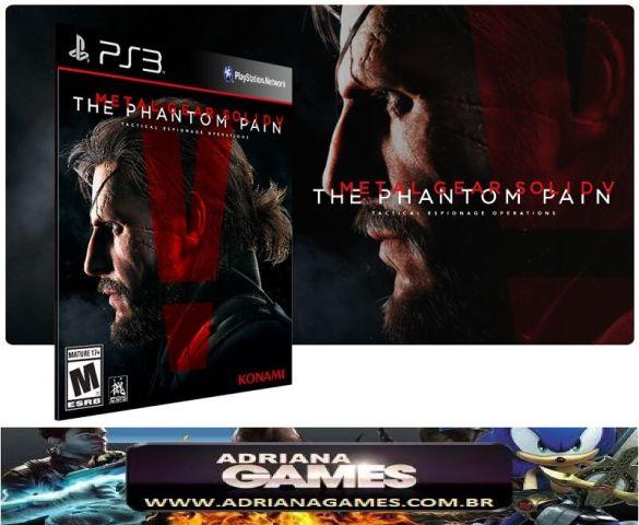 Metal Geat Phantom Pain Jogo Digital PS3 PSN Game