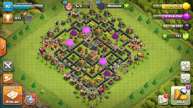 Melhor dos Games - Conta Clash of Clans  - Online-Only/Web, Android