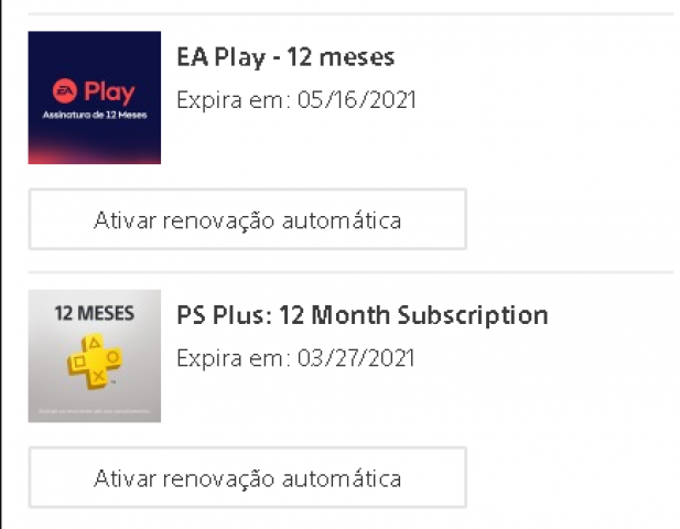 venda Conta primária PS4
