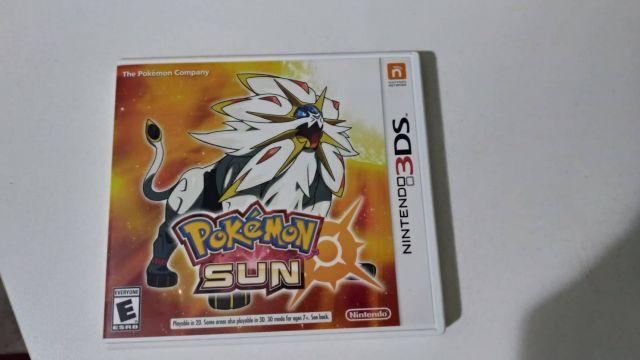 venda Pokémon Sun 3DS
