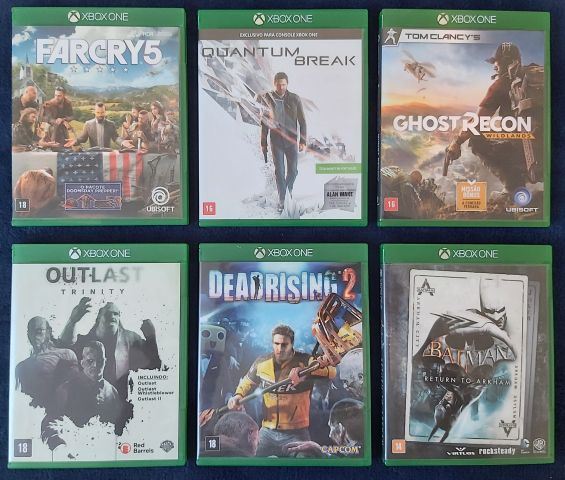Melhor dos Games - ¨6 games usados em ótimo estado - Xbox One