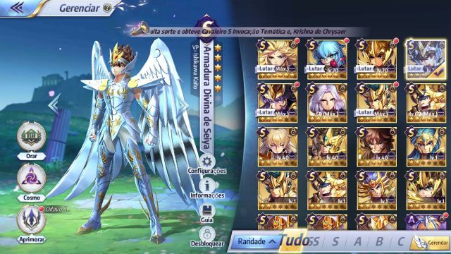 Melhor dos Games - Conta Saint Seiya Awakening A15 - iOS (iPhone/iPad), Android