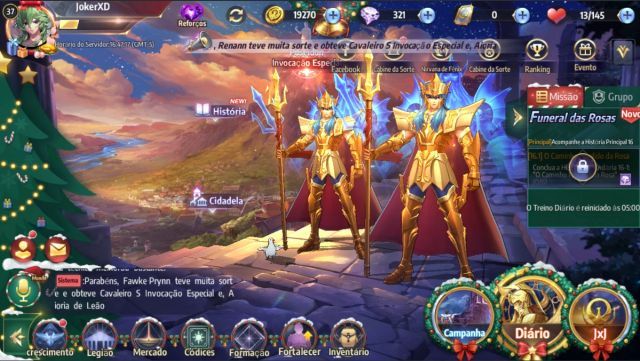 Melhor dos Games - Server Global LVL 37- A4 Cygnus-Com Poseidon - Zodiac, Mobile, Android, PC