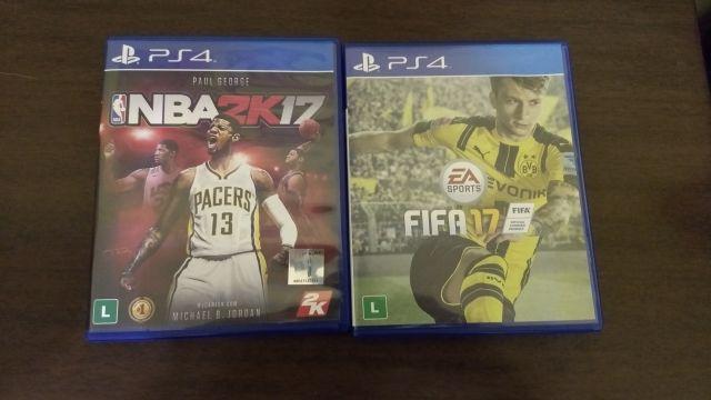 Melhor dos Games - FIFA 17 e NBA 2K17 - PlayStation 4