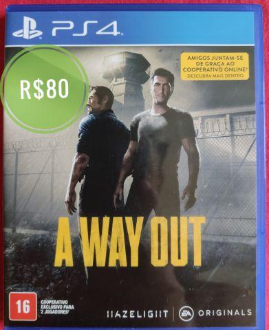 Melhor dos Games - A Way Out - PlayStation 4