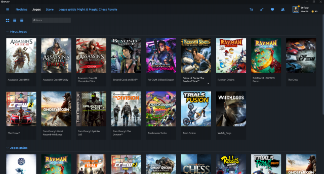 Melhor dos Games - Conta Uplay - Assassins Creed III e Watch Dogs - PC