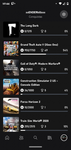 Melhor dos Games - Conta Xbox  - Xbox Series S/X, Xbox 360, Xbox One