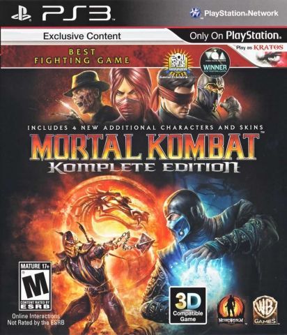 Melhor dos Games - mk 9 komplete edition - PlayStation 3