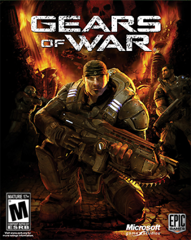 Xbox 360 Gears of War ( Retrocompatível )