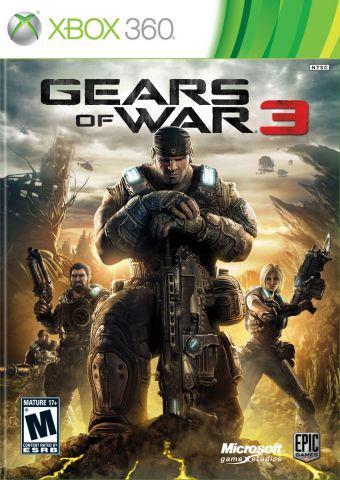 venda Xbox 360 Gears of War 3 ( Retrocompatível )