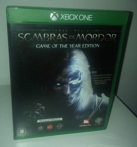 venda Xbox One Shadow of Mordor Game of the Year Edition
