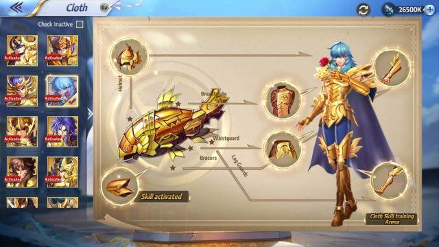 Melhor dos Games - Conta Saint Seiya Awak Sea Todos os personagens - Mobile, Android