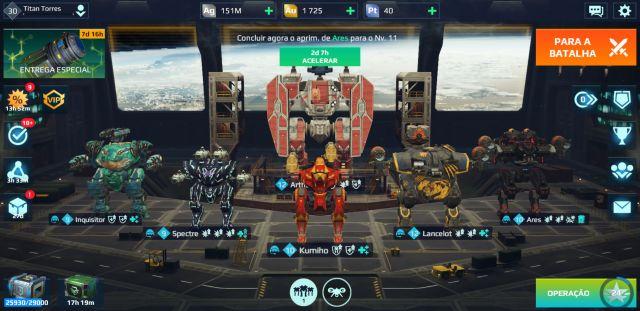 Melhor dos Games - War Robots - Mobile