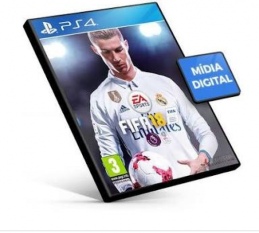 Fifa 18 Mídia Digital PS4 Inglês