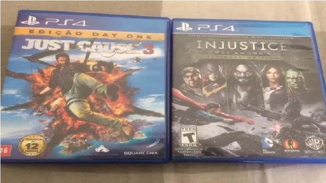 Injustice ultimate edition e Just cause 3 