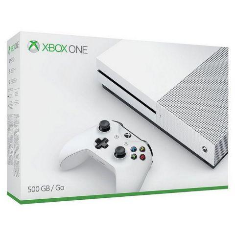 Melhor dos Games - CONSOLE XBOX ONE S 500GB BRANCO - NOVO/NF - Xbox One