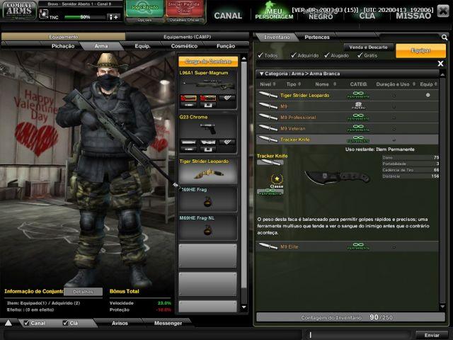 Melhor dos Games - Combat Arms Tnc 4º - Platina Combat Arms - PC, Online-Only/Web, Outros