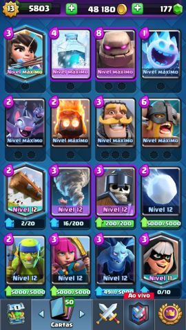 Melhor dos Games - CONTA FULL CLASH ROYALE - Outros, iOS (iPhone/iPad), Mobile, Android