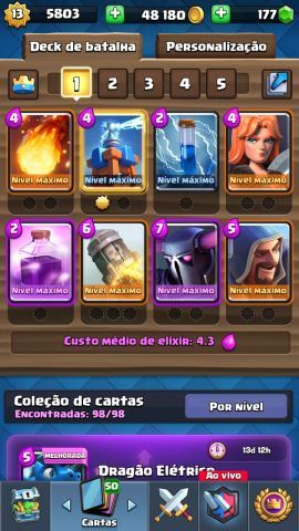 Melhor dos Games - CONTA FULL CLASH ROYALE - Outros, iOS (iPhone/iPad), Mobile, Android
