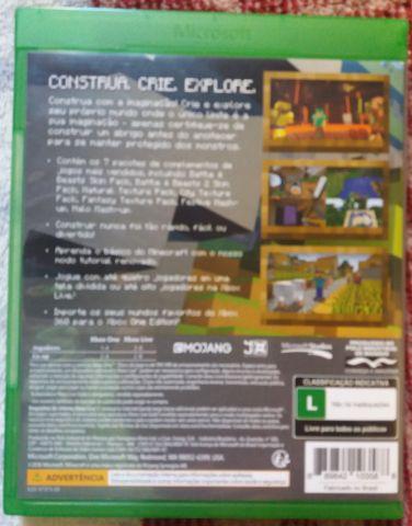 Melhor dos Games - Minecraft Xbox One Edition + Pacotes de Favoritos - Xbox One