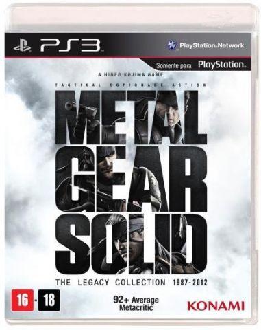 Melhor dos Games - Metal Gear Solid: The Legacy Collection - PlayStation 3