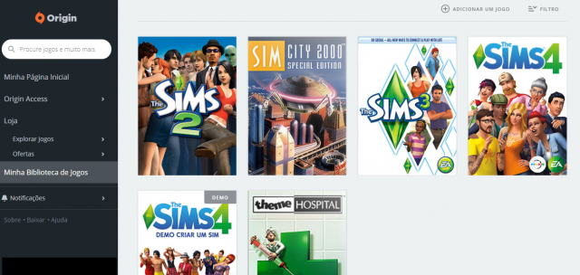 Melhor dos Games - Conta Origin The Sims 2(Coleção), 3 e 4  - PC