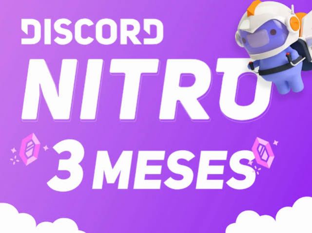 venda 3 Meses Discord Nitro + 2 Boost