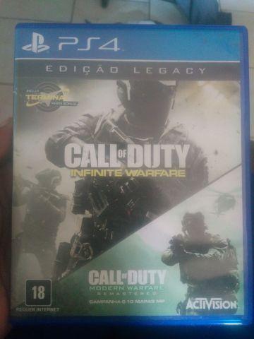 Melhor dos Games - Call of duty infinity warfare + modern warfare - PlayStation 4