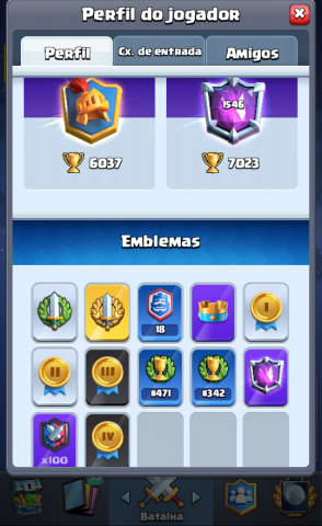 Melhor dos Games - CLASH ROYALE 7K Record ,3Mgold,3Kgems, +200fichas - Android, Mobile, iOS (iPhone/iPad)