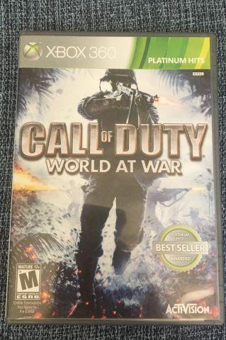 venda Jogo Call Of Duty World at War Xbox 360 ORIGINAL ​